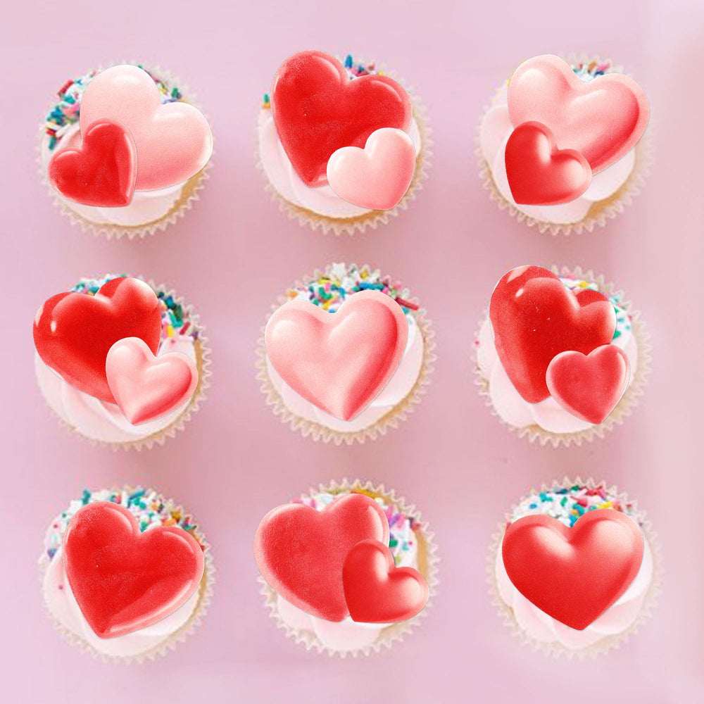 Cyodoos Valentine’s Day toppers pack for festive cupcakes