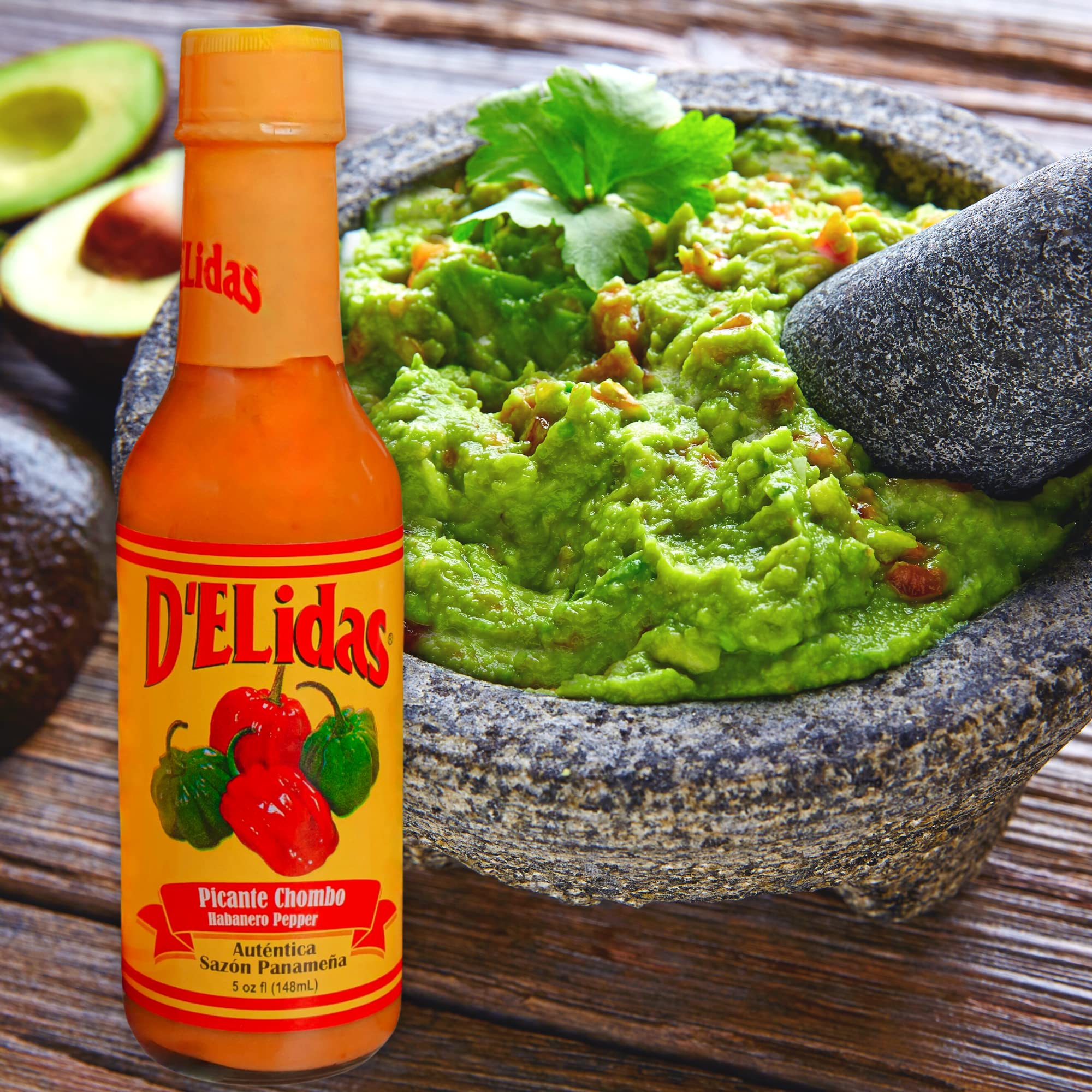 D'ELidas Habanero Hot Sauce serving paella shows versatile flavor.