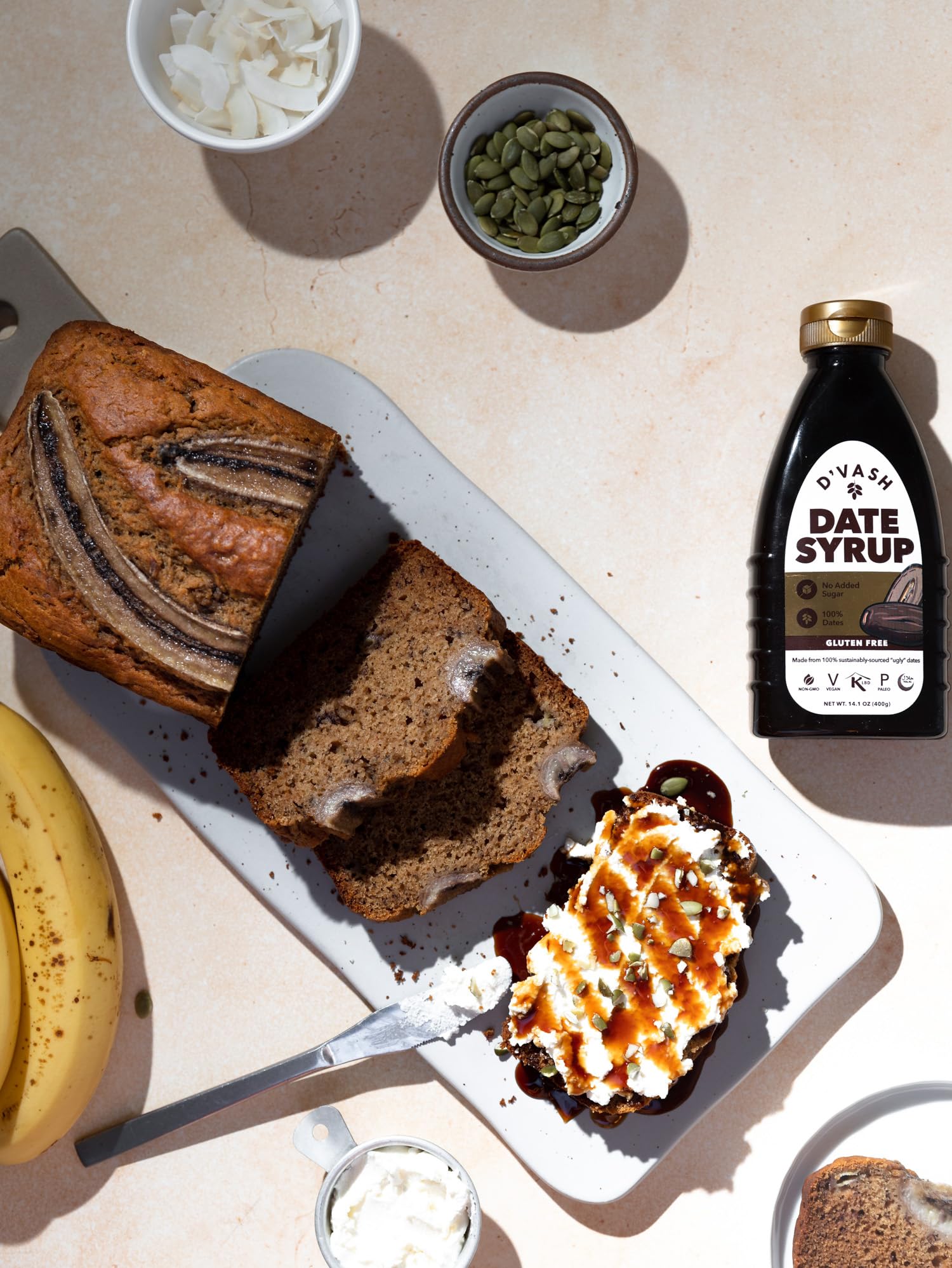 D'Vash Date Syrup glaze on meat demonstrates versatility.