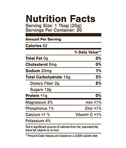 D'Vash Date Syrup label design highlights natural ingredients.