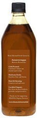 Label detail of DAANA mustard oil with organic certification and ingredients