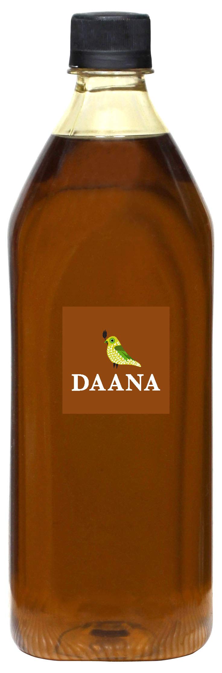 Pouring DAANA mustard oil for sautéing and flavoring dishes