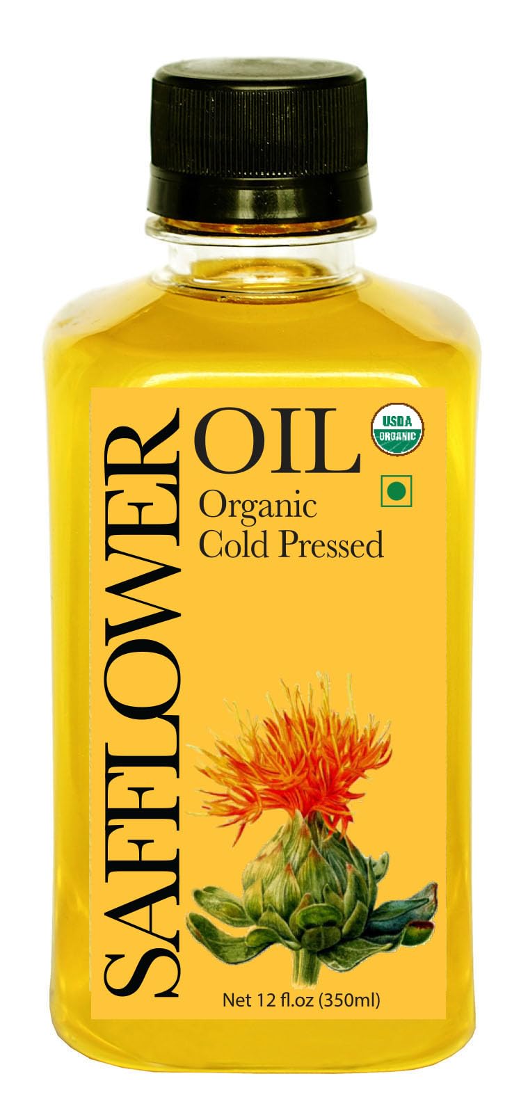 Daana Safflower Oil bottle showcasing premium USDA organic quality for the pantry.