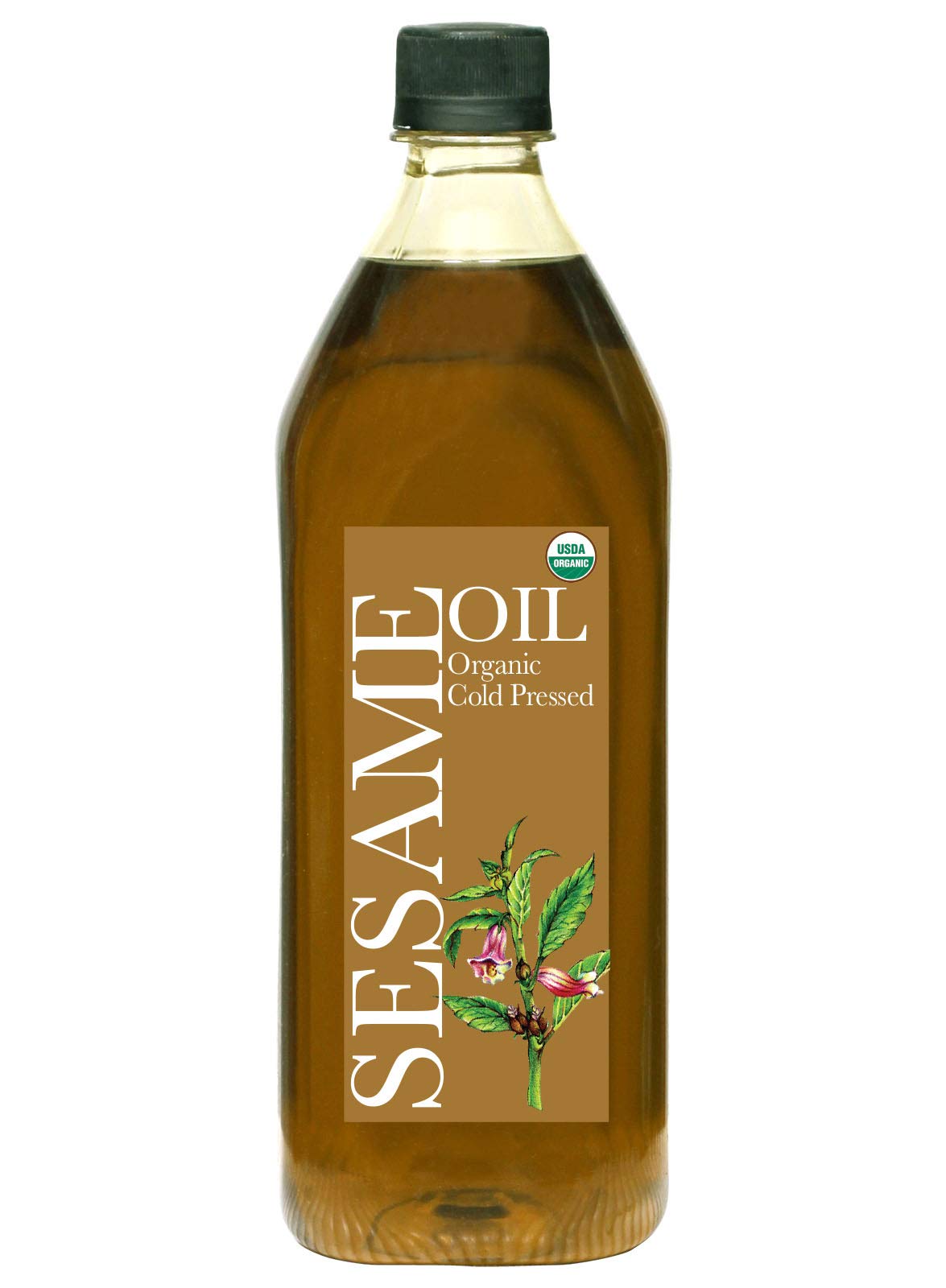 DAANA sesame oil bottle front view, ideal for cooking flavor enhancement.