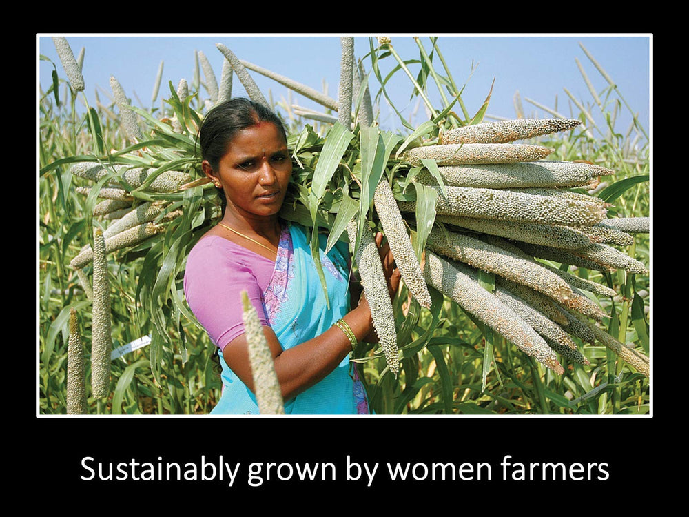 DAANA sesame oil from women farmers illustrates fair trade and community impact.