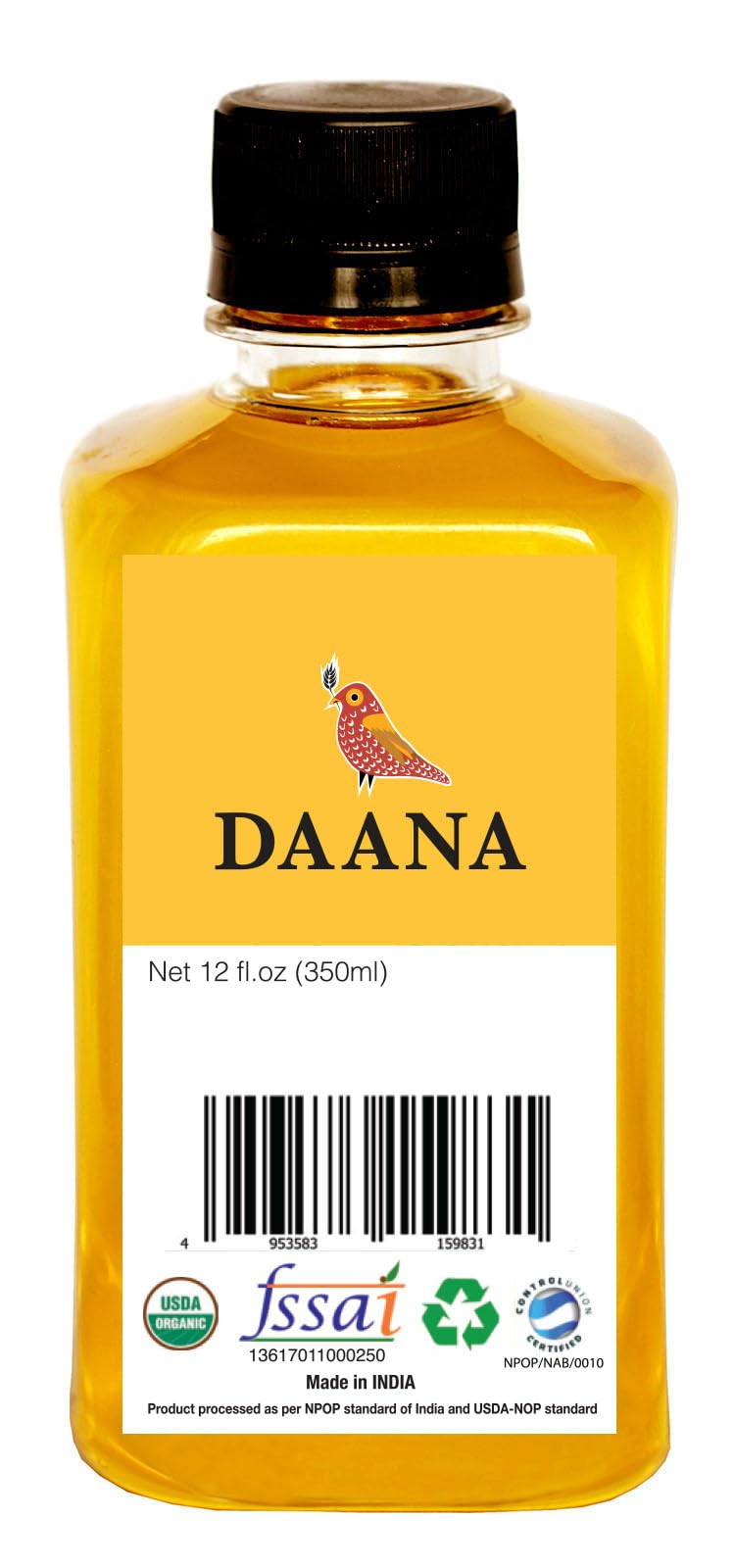 Daana sunflower oil on the pan ready to sizzle and flavor