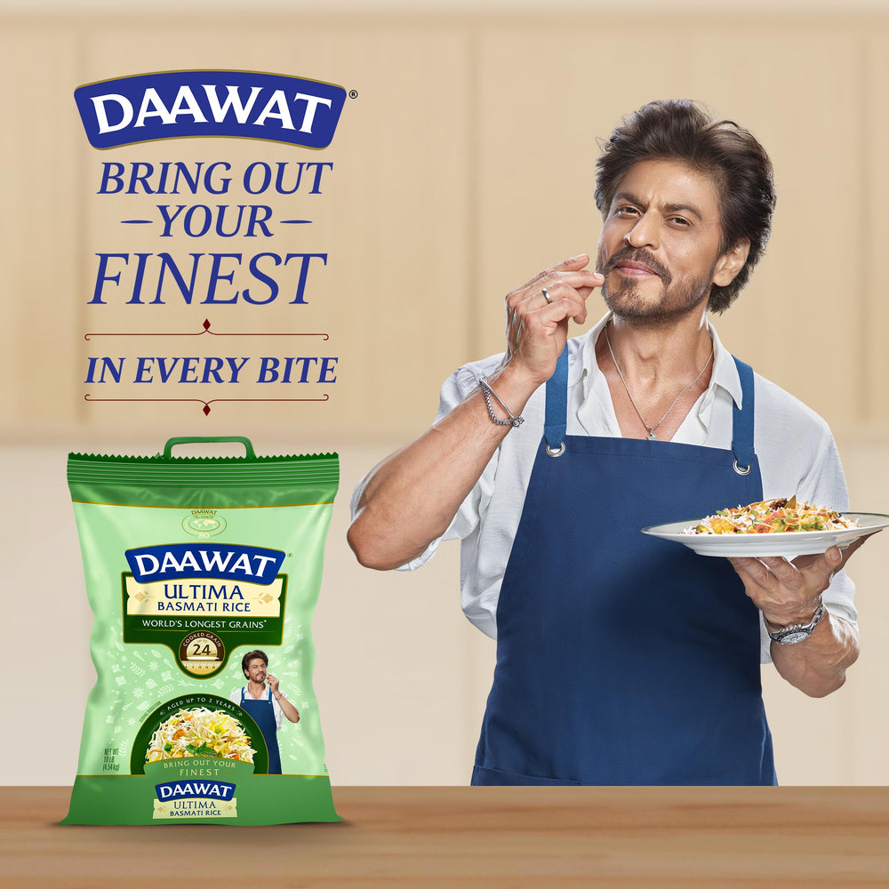Daawat Ultima Himalayan origin fields, delivering authentic flavor and consistent quality.