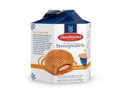 Daelmans Stroopwafels with coffee, elevating your morning ritual.