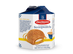 Daelmans Stroopwafels on the go, individually wrapped for convenience