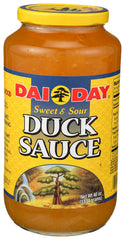 Dai Day Duck Sauce 40 oz bottle ready for dipping fried snacks.