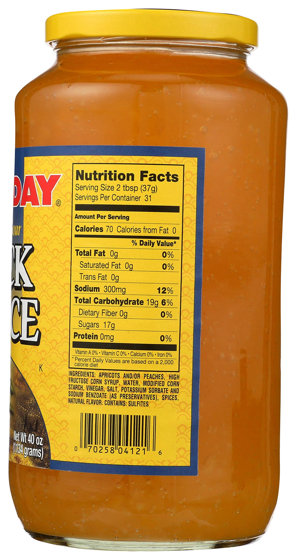 Dai Day Duck Sauce on dumplings provides a savory glaze.