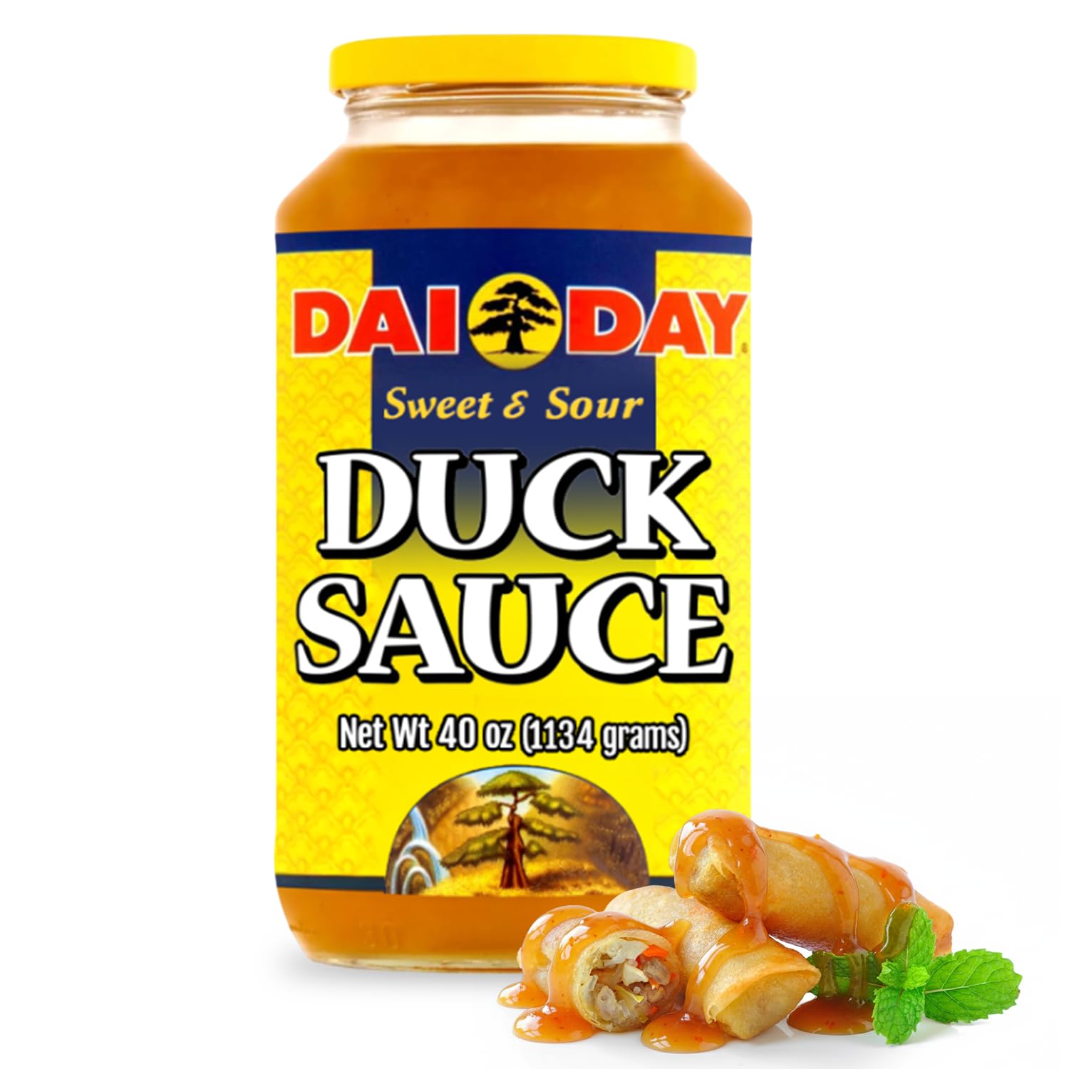 Dai Day Sauce Duck bottle being poured for a quick glaze
