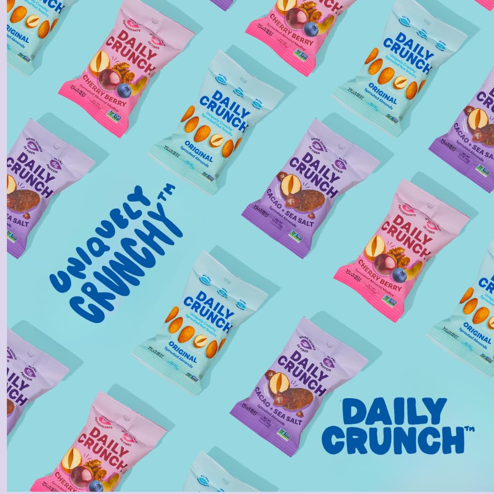 Cacao and Sea Salt flavor adds rich, chocolatey crunch.