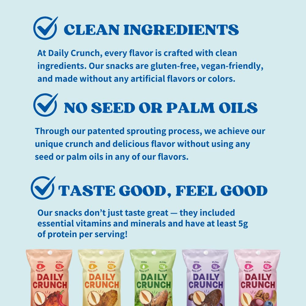Daily Crunch Sprouted Almonds on a cheese board pairing for party snacking