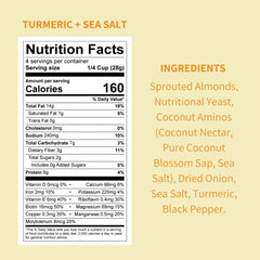 Daily Crunch sprouted almonds close-up reveals light, airy crunch without oil.