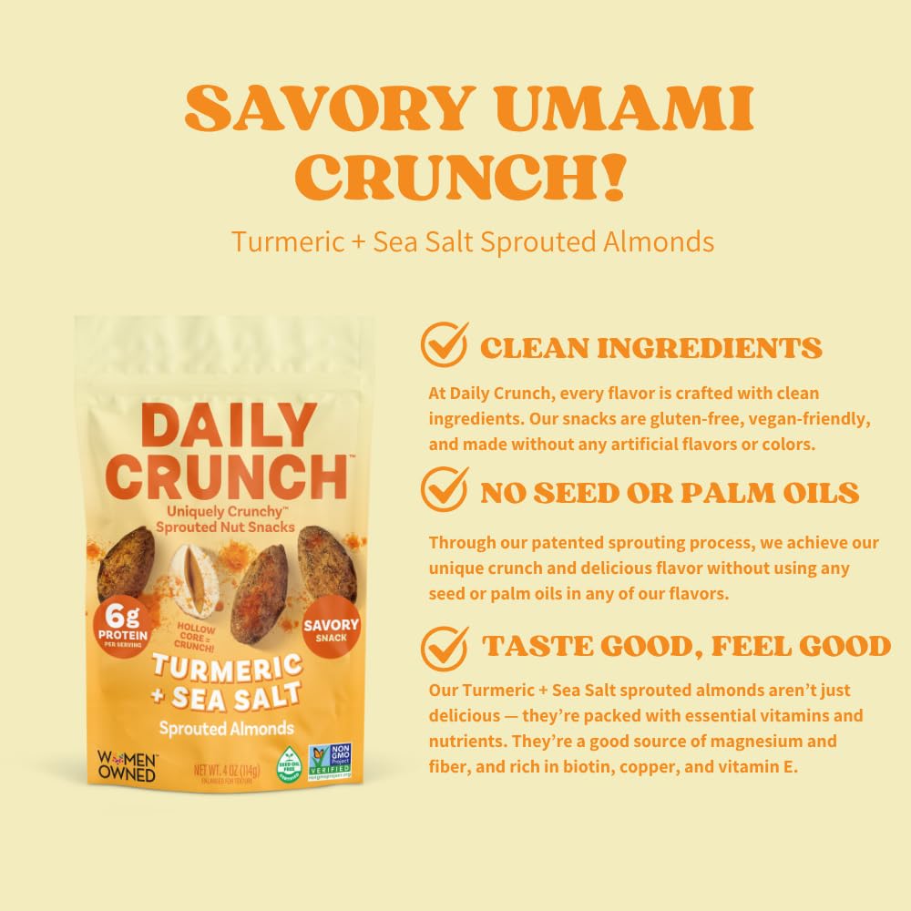 Daily Crunch two-pack 4oz for convenient on-the-go snacking.