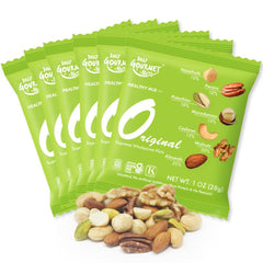 Daily Gourmet Nuts unsalted mixed nuts pack, convenient grab-and-go snack