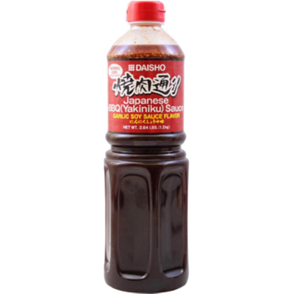Daisho tare yakiniku sauce bottle for dipping and marinating.