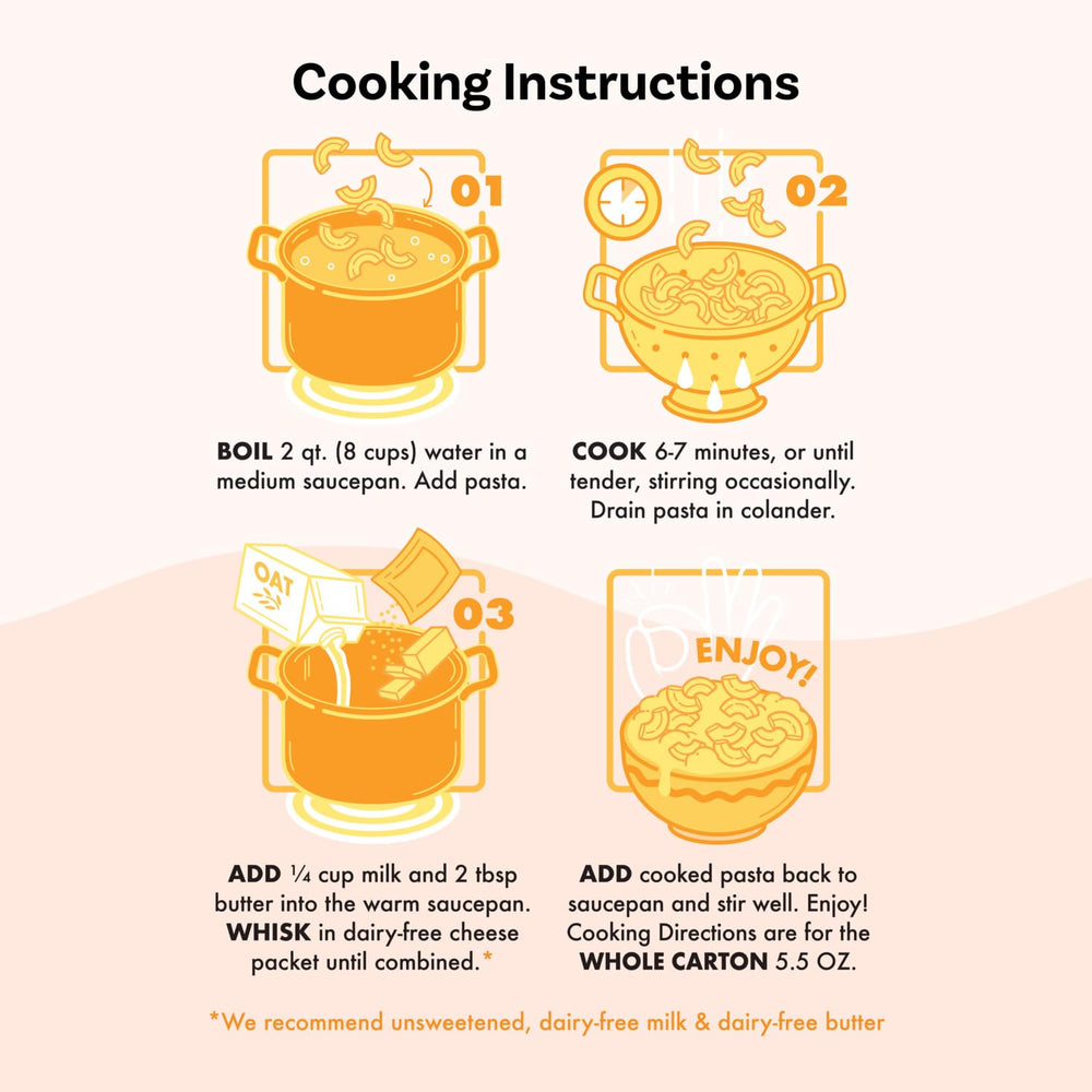 Daiya dairy-free cheddar mac kitchen dish ready in minutes.