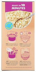 Daiya Mac N Chs Powder White Cheddar ingredients panel emphasizes premium ingredients.