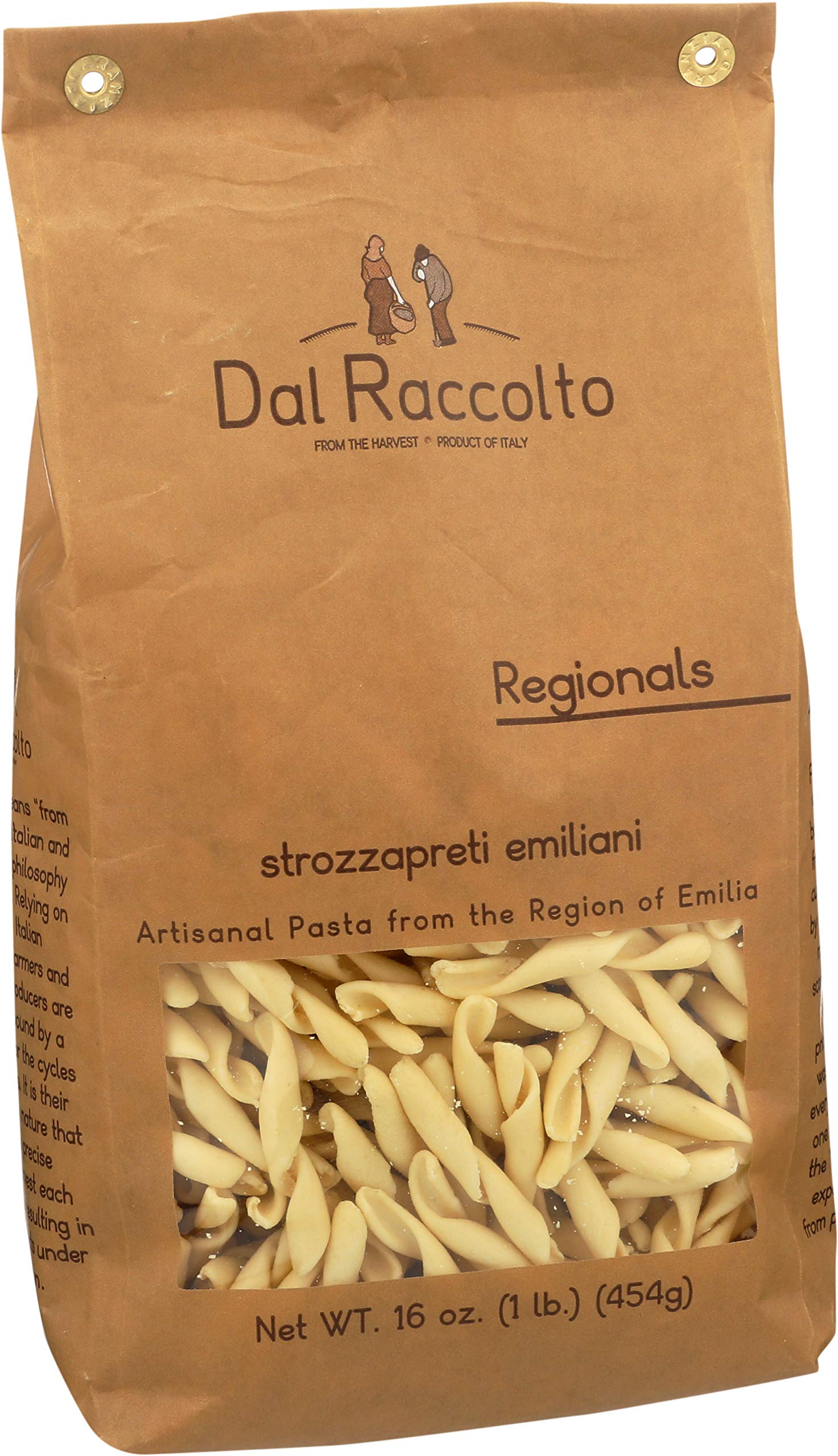 Dal Raccolto Molisan-inspired pasta with rustic texture.