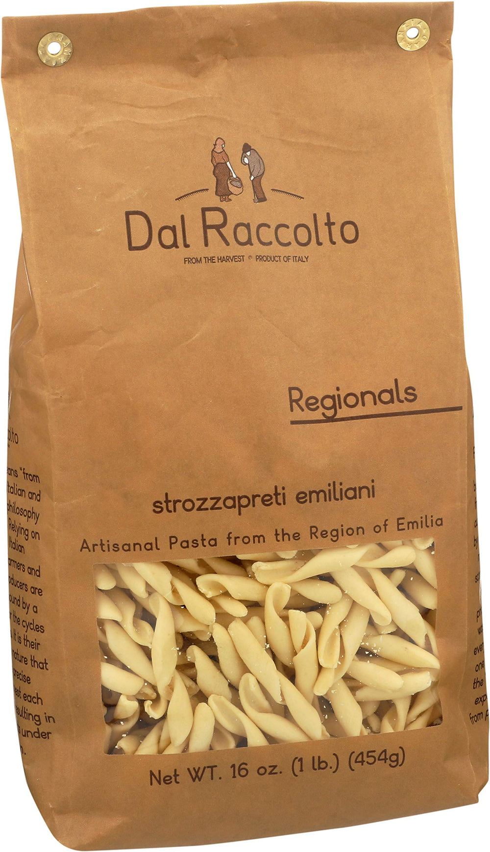 Dal Raccolto Molisan-inspired pasta with rustic texture.