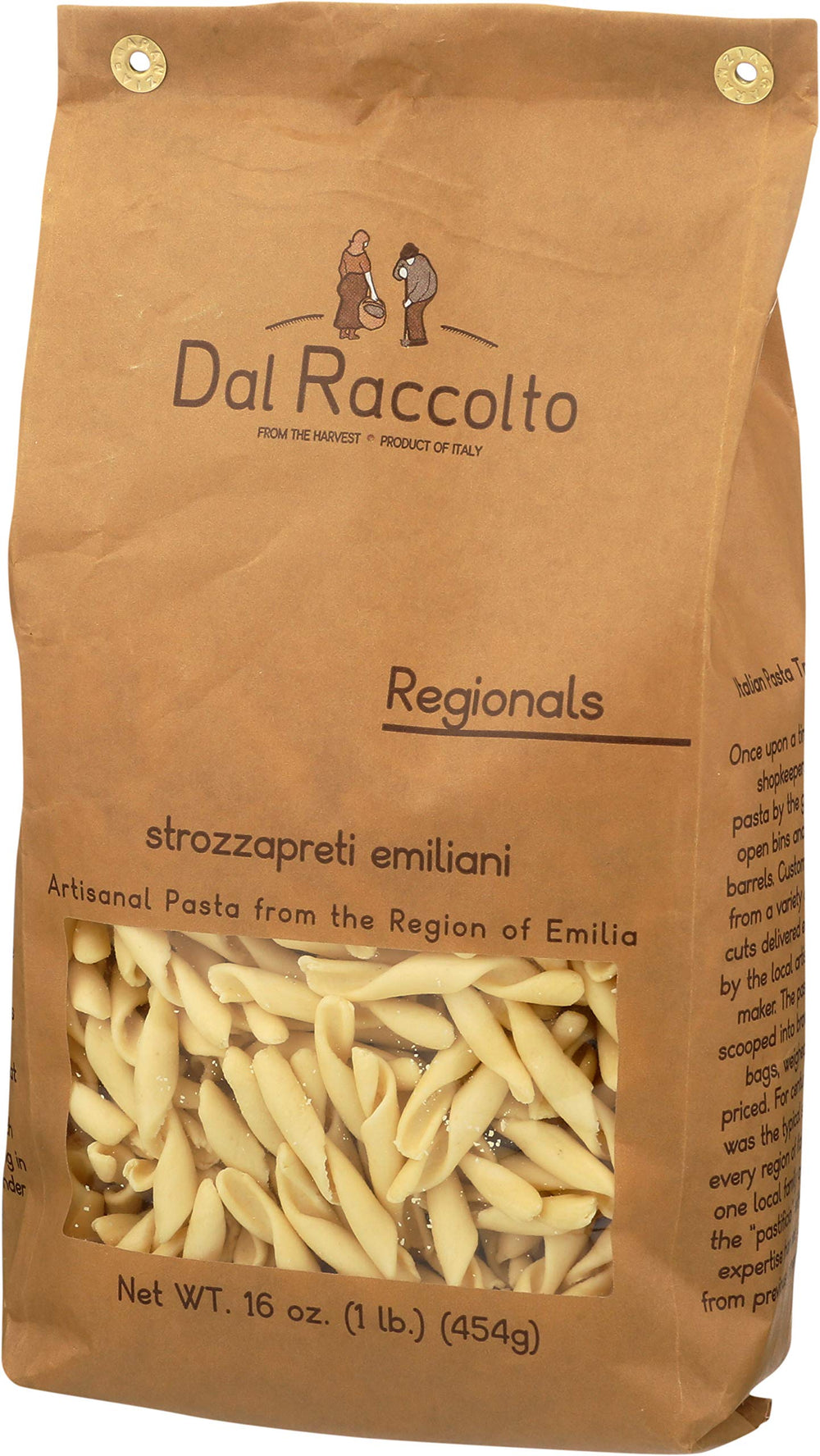 Dal Raccolto old-world tradition pasta crafted with care.