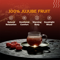 DALAMHARI Jujube Dates Tea steeping bag releasing warm aroma.