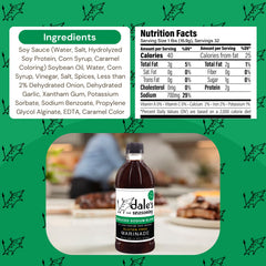 Dale's steak seasoning gluten-free no-cholesterol bottle supports meals with dietary considerations.