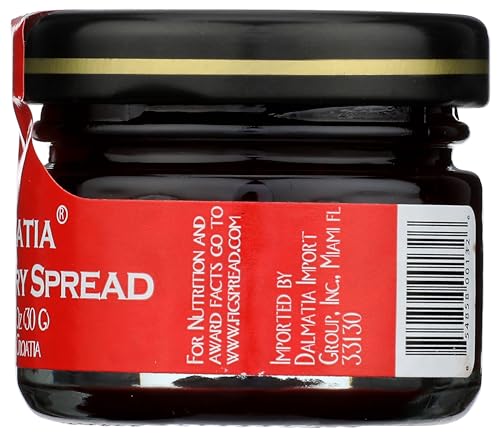 Dalmatia Spread Sr Chry Mini Jar closeup highlights color and premium ingredients.