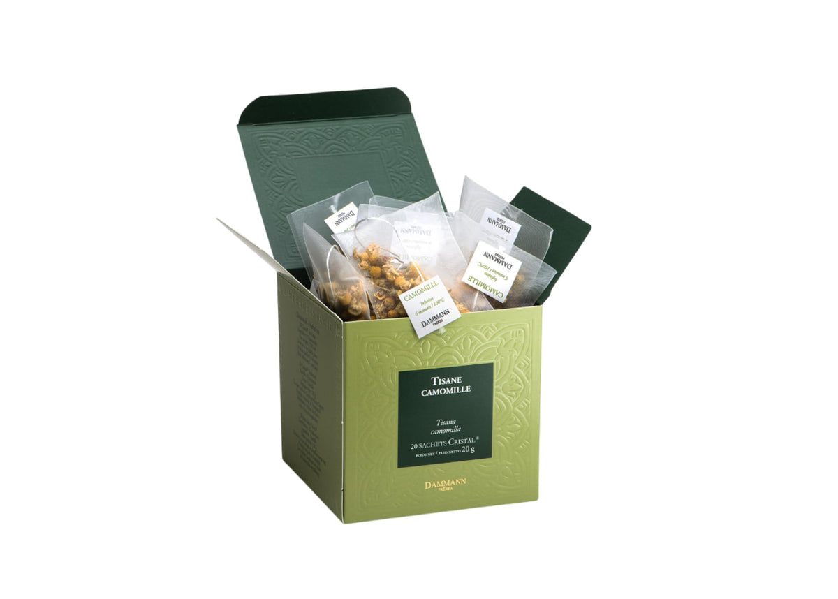 Dammann Freres chamomile tea bags for premium tea moments