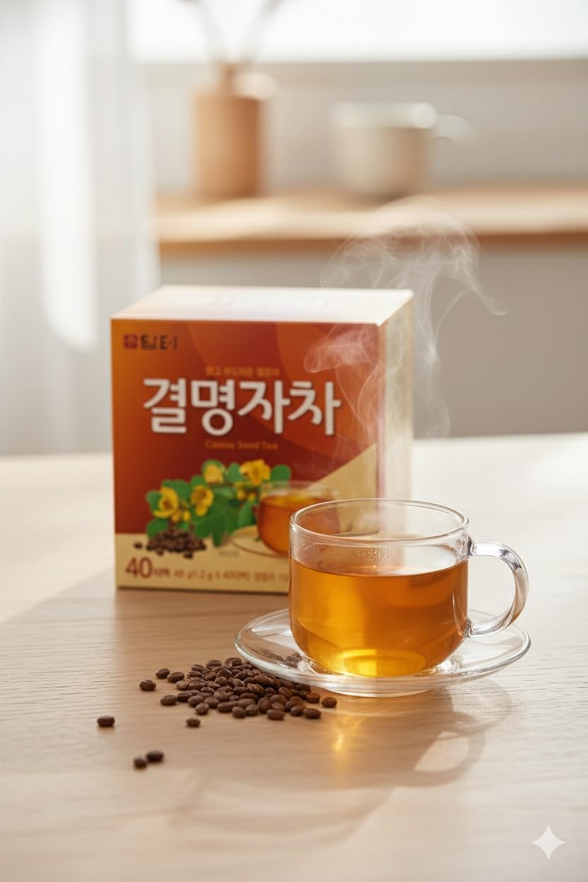 Damtuh Cassia Seed Tea roasted seeds – warm, nutty aroma