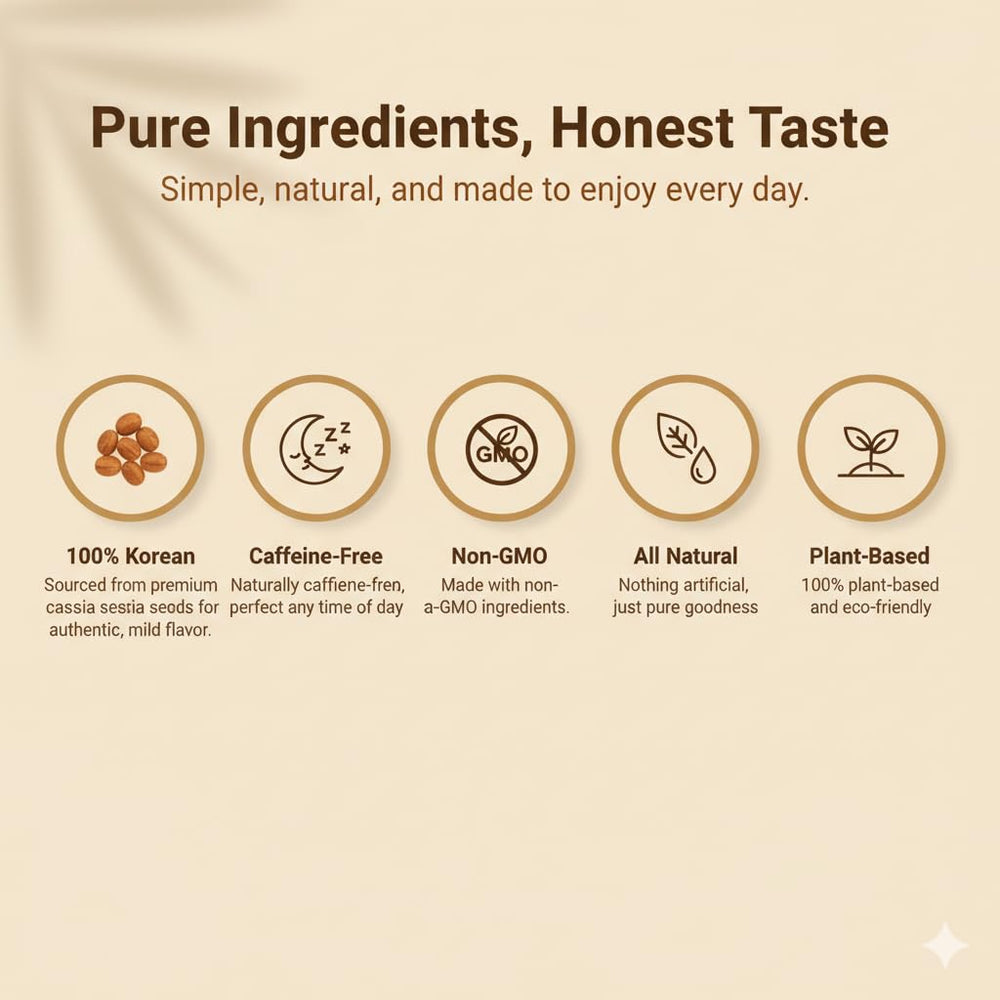Damtuh Cassia Seed Tea tea bags – easy on-the-go brewing