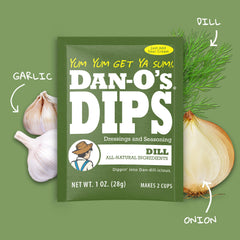 Dan-O's Mexi-Ranch packet for zesty dip with chips or tacos