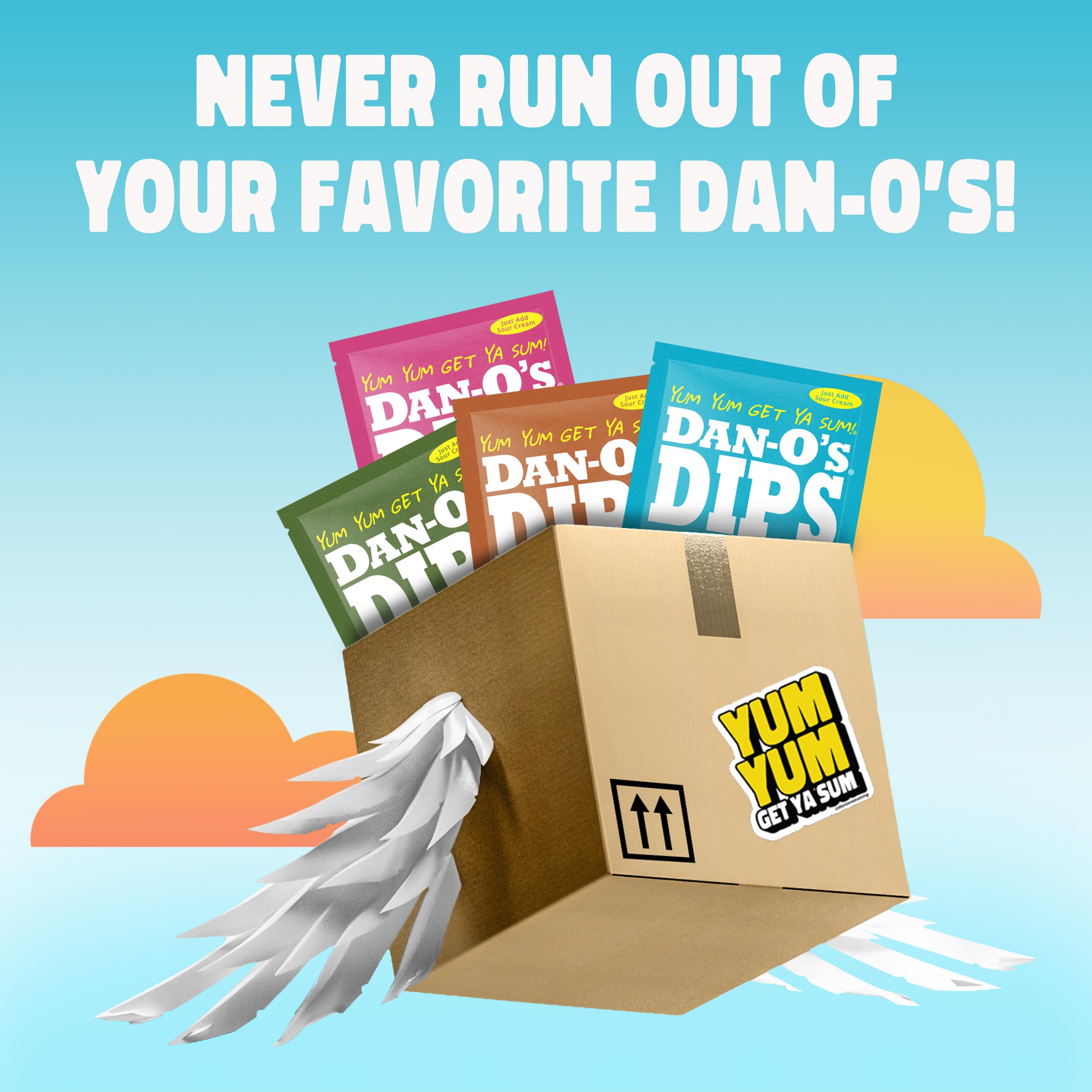 Dip with Greek yogurt using Dan-O’s Mexi-Ranch for versatility