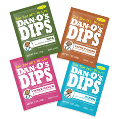 Dan-O’s Dips Ranch packet adding bold creaminess to snacks