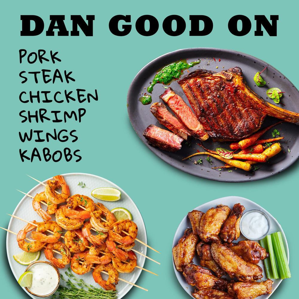 Finished platter showcases Dan-O’s Outlaw trio.