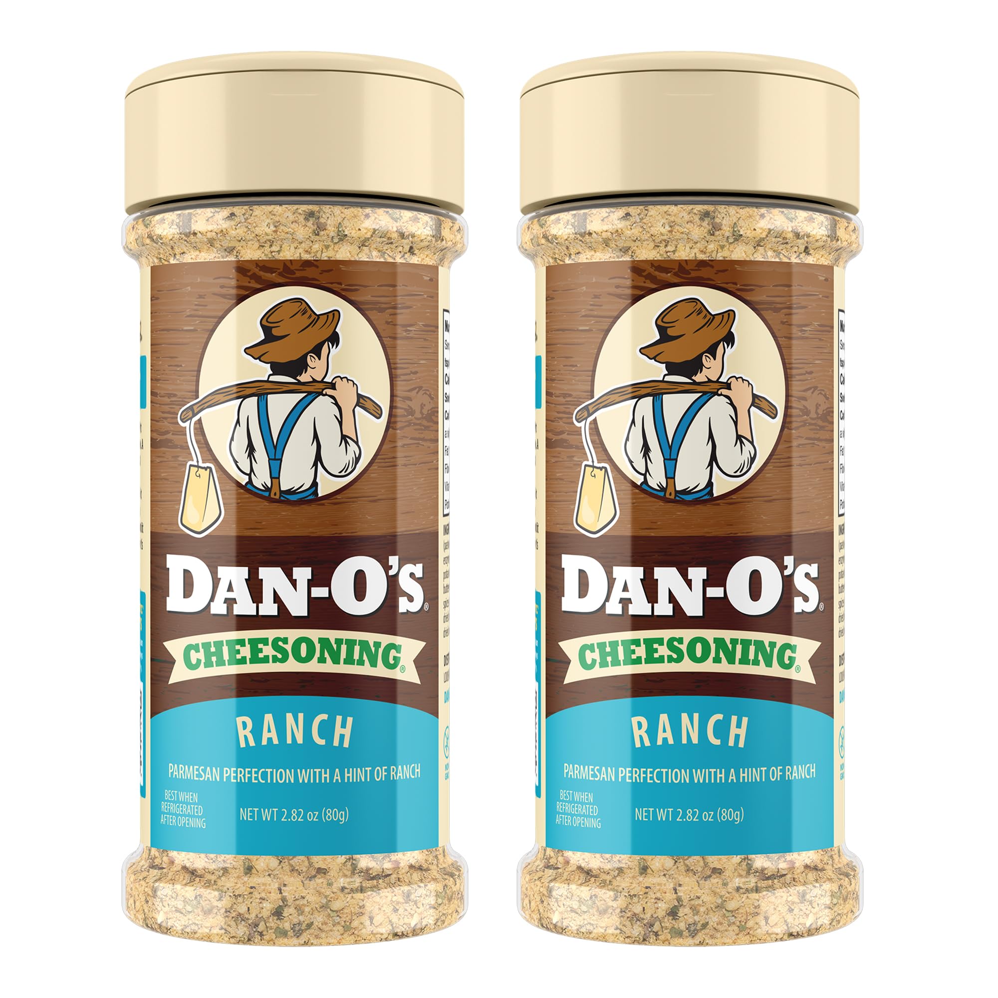 Dan-O's Ranch Cheesoning bottle front view highlighting creamy ranch flavor