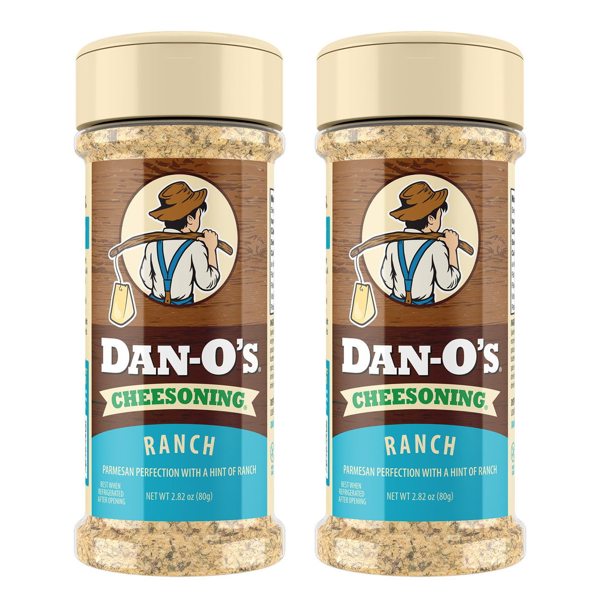 Dan-O's Ranch Cheesoning bottle front view highlighting creamy ranch flavor