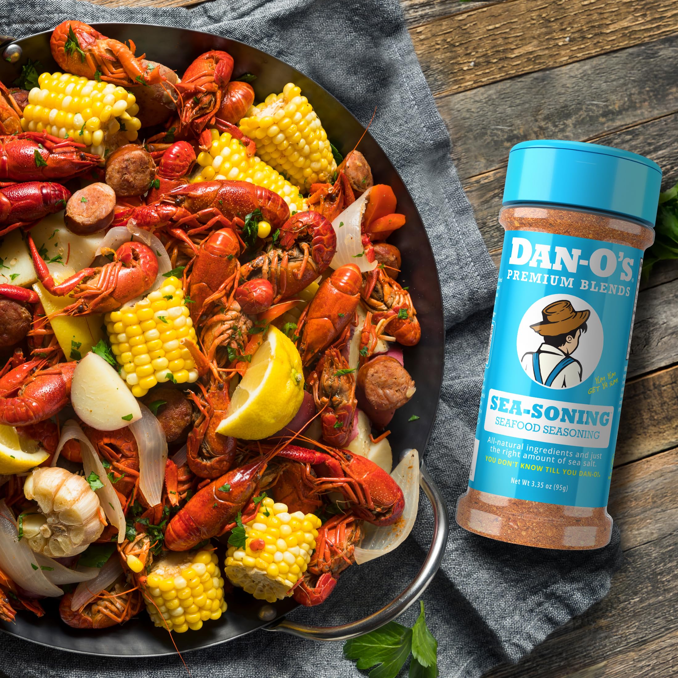 Dan-O's SEA-soning on crab dish brings balanced heat.