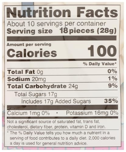 Dandies Mini vegan marshmallows label visible, vegan and vegetarian friendly