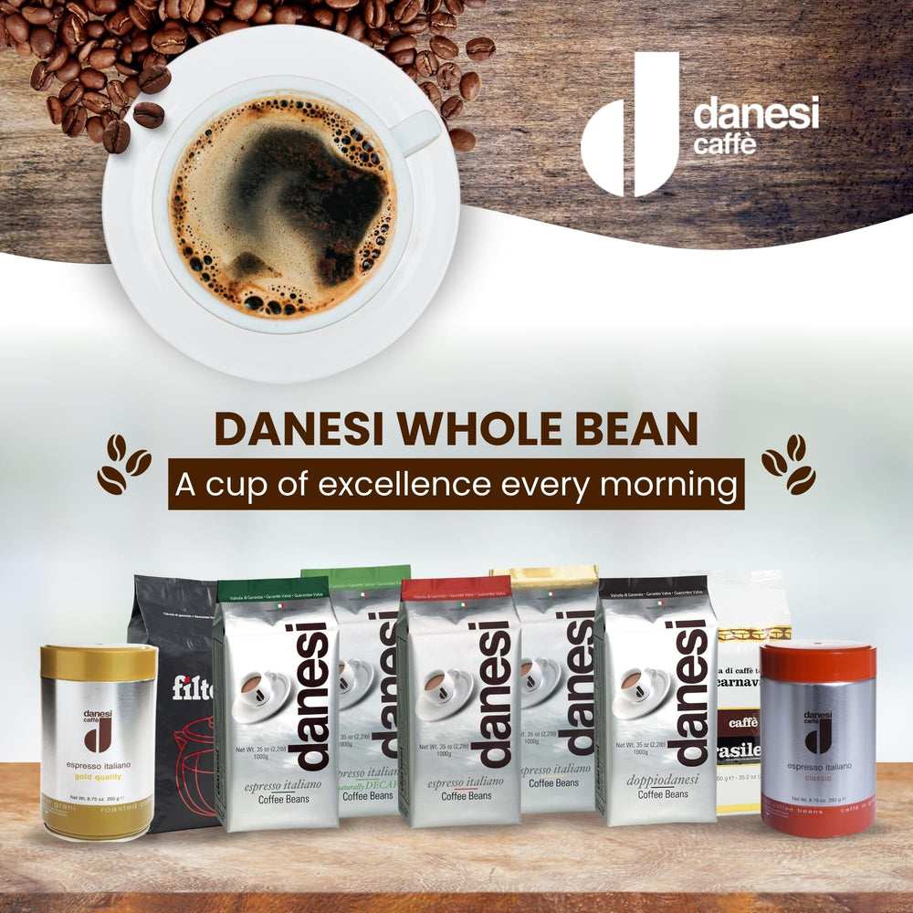 Danesi Caffè ethically sourced farms map illustrating sustainable partnerships.