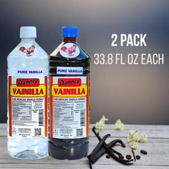 Danncy Vanilla Clear 33oz bottle preserves color while adding aroma to cakes