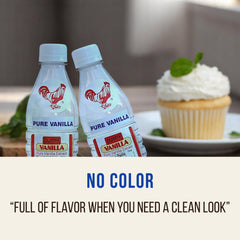 Kitchen scene with Danncy Vanilla Clear ideal for coffee and smoothies.