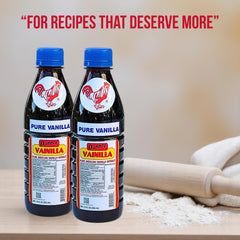 Close-up of Danncy Vanilla Dark label highlighting authentic Mexican vanilla heritage.