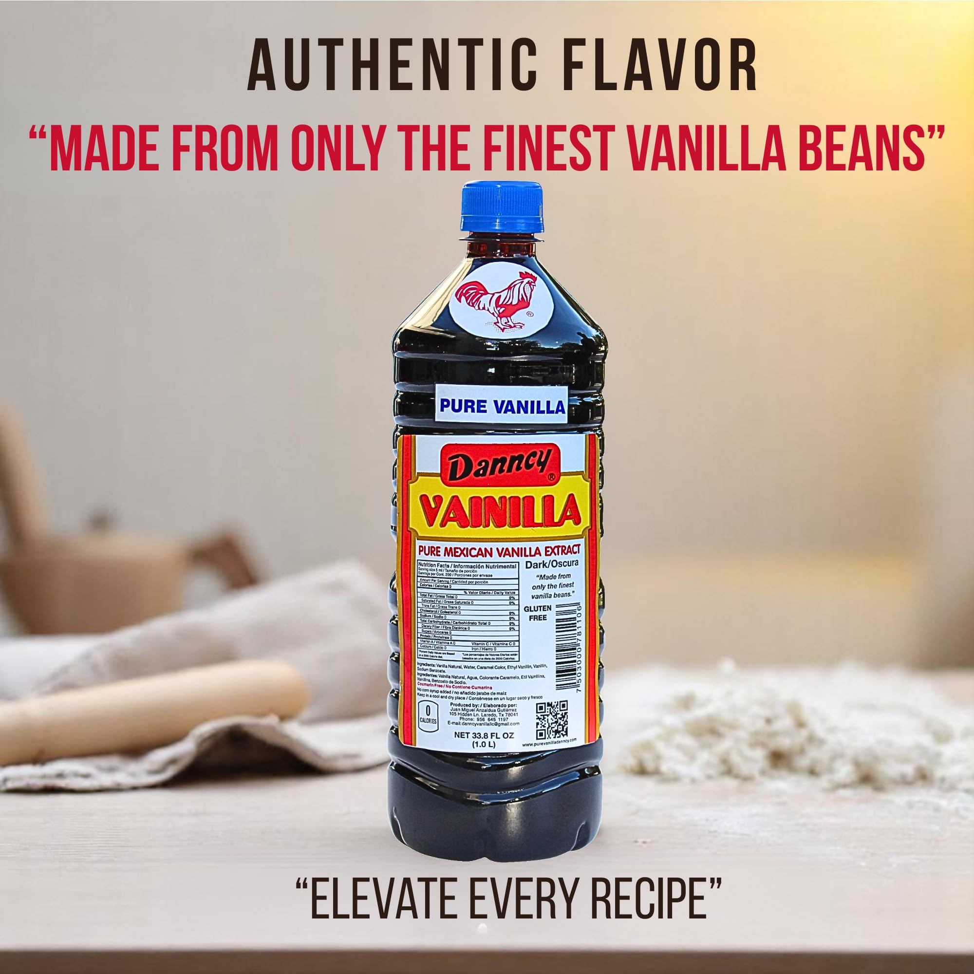 Pouring Danncy Vanilla Dark into coffee adds depth and warmth