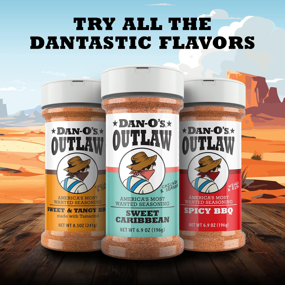 Dano's Outlaw BBQ on burgers or veggies elevates everyday meals