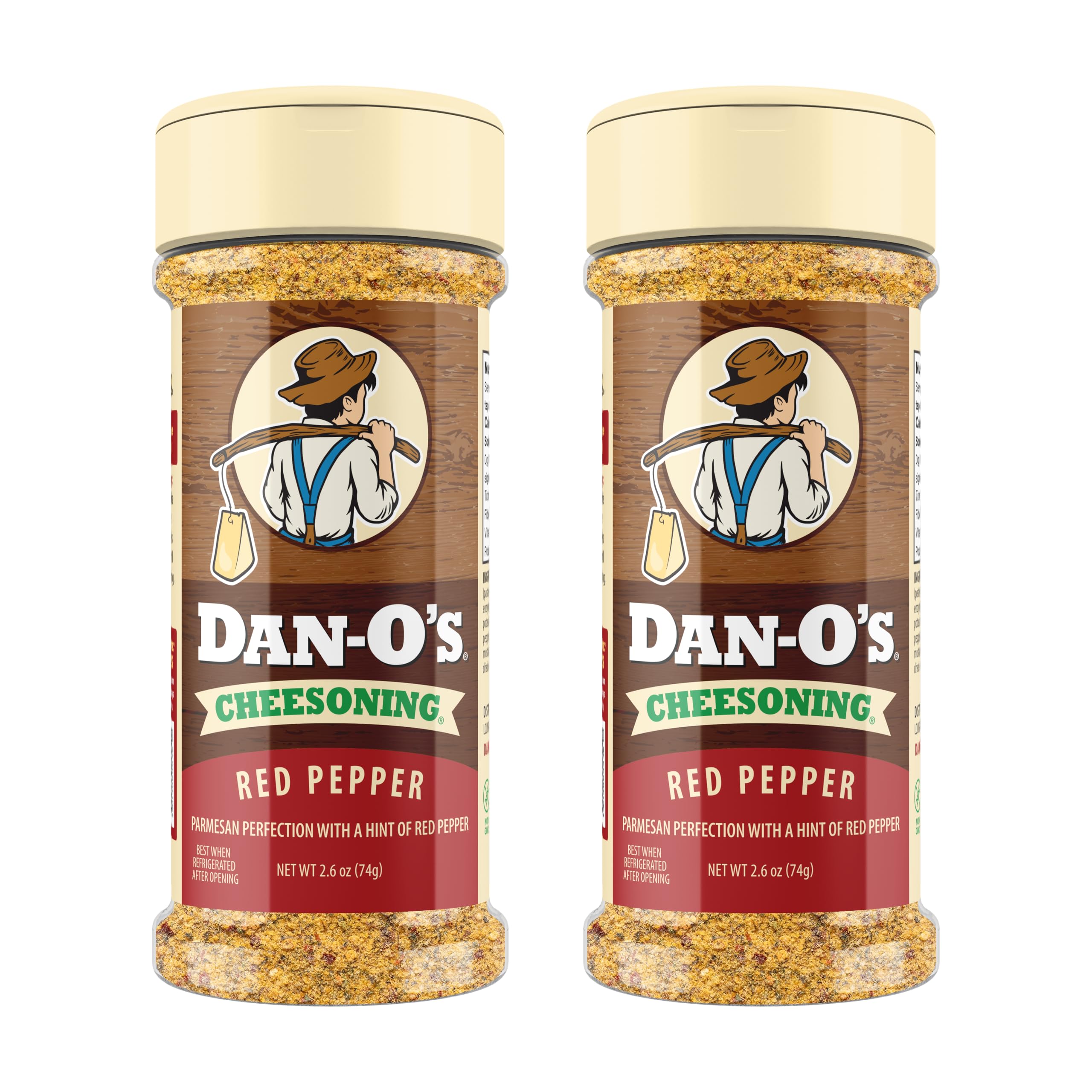 Dan-O's Red Pepper Cheesoning bottle adds cheesy heat to everyday cooking
