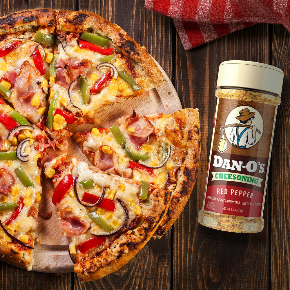 Dan-O's Red Pepper Cheesoning on chicken adds cheesy heat