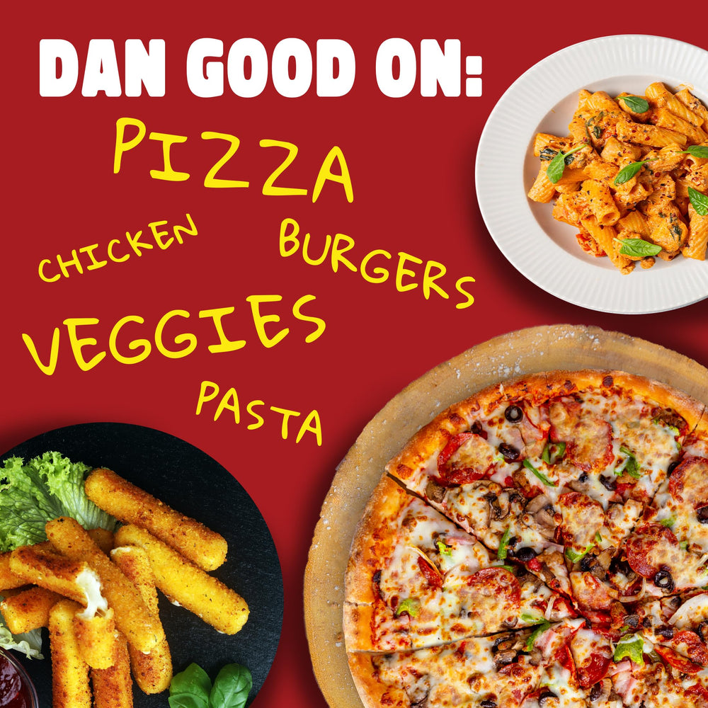 Dan-O's Red Pepper Cheesoning on roasted veggies elevates flavor